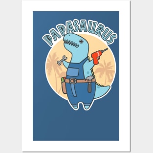 Papasaurus Posters and Art